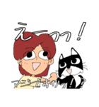 ハチワレ猫モーしゃんず・お得パック②（個別スタンプ：7）