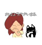 ハチワレ猫モーしゃんず・お得パック②（個別スタンプ：13）