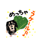 ミニチュアダックスの気ままなランチ22（個別スタンプ：7）