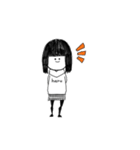 動きがうるさい はるちゃん（個別スタンプ：1）