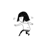動きがうるさい はるちゃん（個別スタンプ：2）