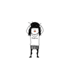 動きがうるさい はるちゃん（個別スタンプ：4）