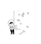 動きがうるさい はるちゃん（個別スタンプ：11）