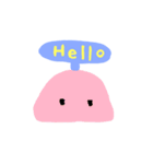 ふしぎちゃんず【かわいい】（個別スタンプ：1）