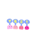ふしぎちゃんず【かわいい】（個別スタンプ：3）