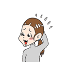 ゆけ！しめじちゃん①（個別スタンプ：4）