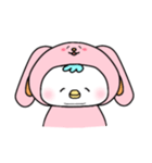 ウサギになりたいオリくん（個別スタンプ：4）