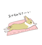 もふもふうさぎのすたんぷ（個別スタンプ：6）