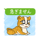 動物キャラクタースタンプでトークしよう（個別スタンプ：37）