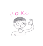 かわいい男の子ケイくん（個別スタンプ：3）