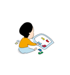 うちのやんちゃ姉弟（個別スタンプ：9）