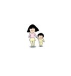 うちのやんちゃ姉弟（個別スタンプ：12）