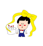 うちのやんちゃ姉弟（個別スタンプ：36）