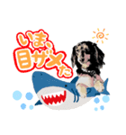 ミニチュアダックスの気ままなランチ24（個別スタンプ：3）
