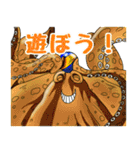 ONE PIECE 日常で使える動物スタンプ（個別スタンプ：30）