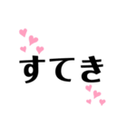 敬語＆常語 大きめの文字スタンプ（個別スタンプ：7）