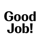 敬語＆常語 大きめの文字スタンプ（個別スタンプ：24）