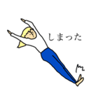 アクロバット喜怒哀楽ガール（個別スタンプ：28）