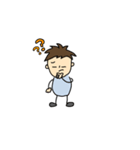 ぼくくん、わたしちゃん（個別スタンプ：7）