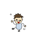 ぼくくん、わたしちゃん（個別スタンプ：16）