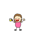 ぼくくん、わたしちゃん（個別スタンプ：36）