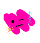 塗り絵くんで一言。（個別スタンプ：3）