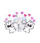 VTuber 月山ちせ＆チカゲ  その2（個別スタンプ：32）