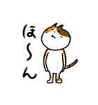 親しみやすい猫（個別スタンプ：5）