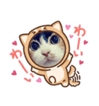 三毛猫みみちゃん（個別スタンプ：34）