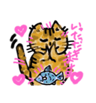 可愛すぎる♥癒しのお外猫イラスト編2（個別スタンプ：11）