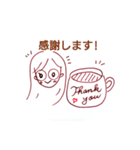 お豆なコーヒー（個別スタンプ：8）