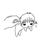 男の子と女の子と小人たち（個別スタンプ：8）
