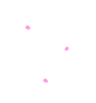 桜舞い散る（個別スタンプ：7）