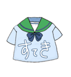 洋服であいさつ【日本語.English】（個別スタンプ：38）