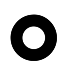 一文字スタンプ〖組み合わせ方色々〗（個別スタンプ：6）