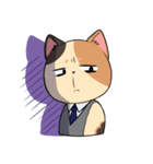 ビジネス猫「藤田さん」（個別スタンプ：9）