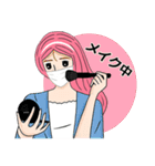私は忙しいの！Ver. マスク着用（個別スタンプ：7）