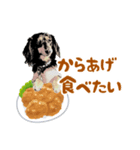 ミニチュアダックスの気ままなランチ26（個別スタンプ：3）
