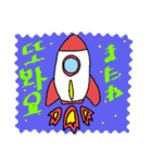 space-BOY sticker Korean ver.（個別スタンプ：3）