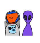 space-BOY sticker Korean ver.（個別スタンプ：16）