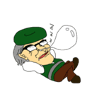 みどりのおじいさん（個別スタンプ：14）
