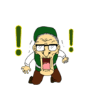 みどりのおじいさん（個別スタンプ：25）