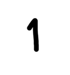 よっぴぃ数字（個別スタンプ：2）