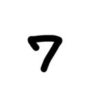 よっぴぃ数字（個別スタンプ：8）