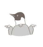 ペンギン人間（個別スタンプ：8）