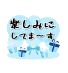 ブルーリボンでやさしい敬語！（個別スタンプ：13）