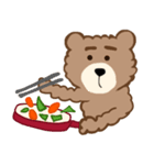 クマのもっふー【晩ご飯お悩み解決ver.】（個別スタンプ：30）