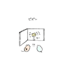 ごめんね世界ちゃんのほぴスタンプ（個別スタンプ：4）