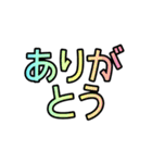 文字のみあいさつ 〜主に待ち合わせ編〜（個別スタンプ：35）