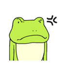 シンプル蛙（個別スタンプ：33）